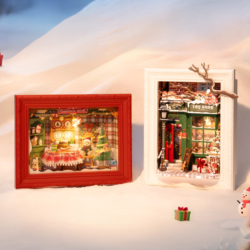 Rolife Christmas Eve Party 3D Wooden Puzzle DP005