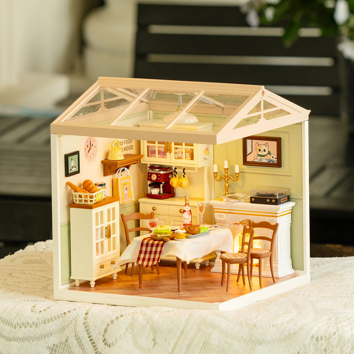 Rolife Super Creator 9 in 1 Nine Grid DIY Miniature House
