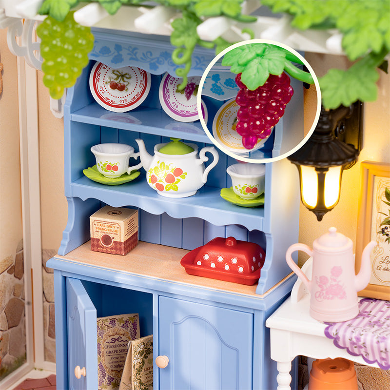 Antique Blue Cupboard