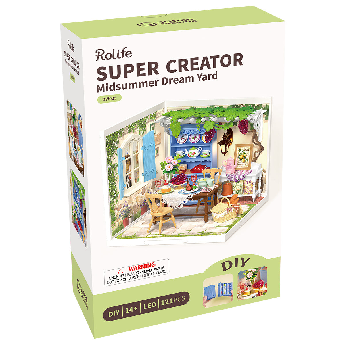 Rolife Midsummer Dream Yard DIY Miniature House DW025