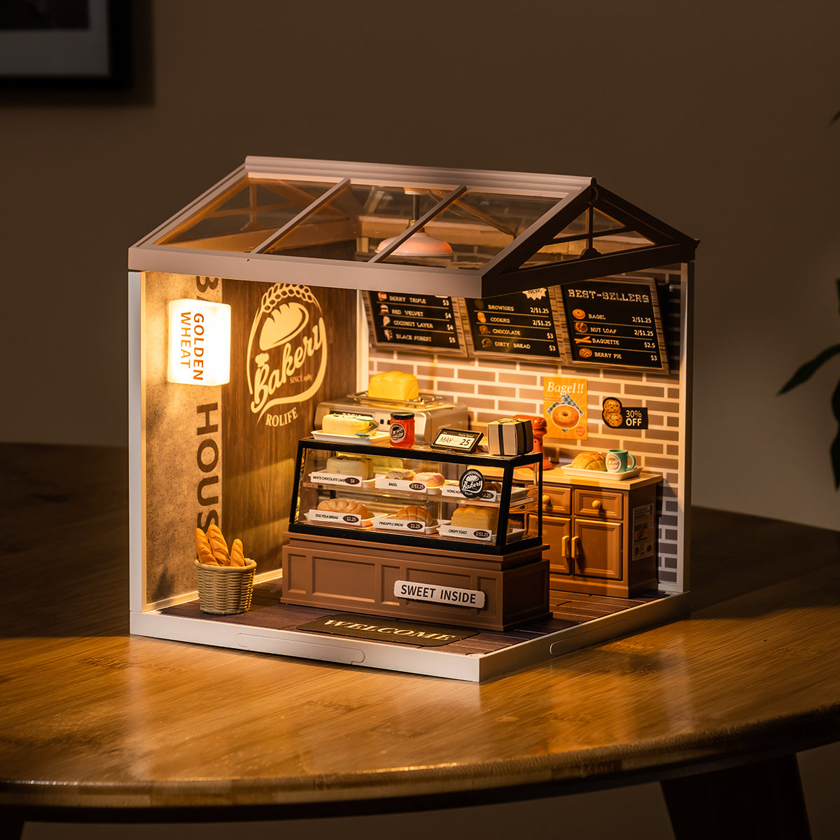 Rolife Super Creator 9 in 1 Nine Grid DIY Miniature House