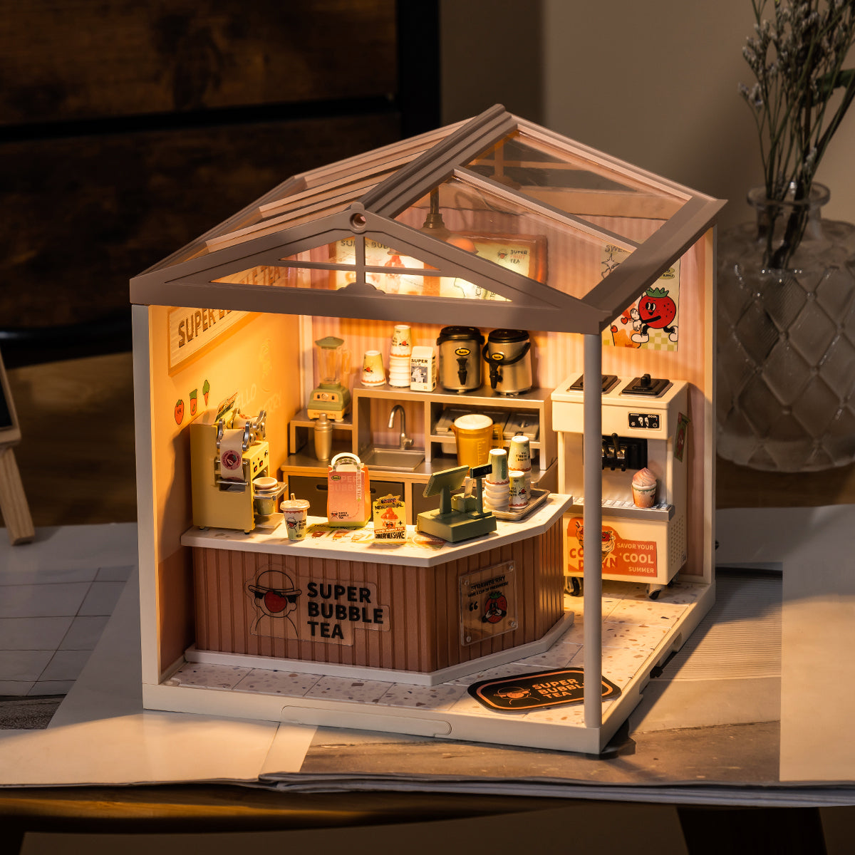 Rolife Super Creator 9 in 1 Nine Grid DIY Miniature House
